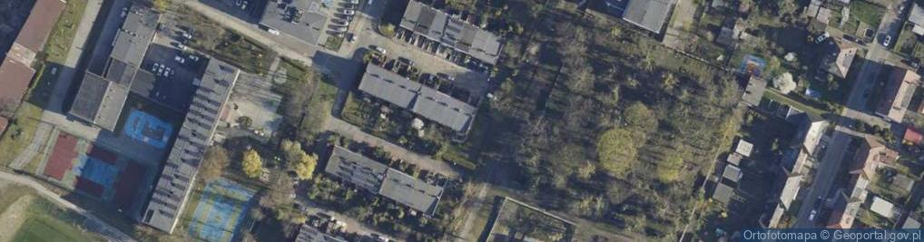 Zdjęcie satelitarne Odlewników ul.