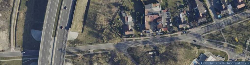 Zdjęcie satelitarne Odrowążów ul.