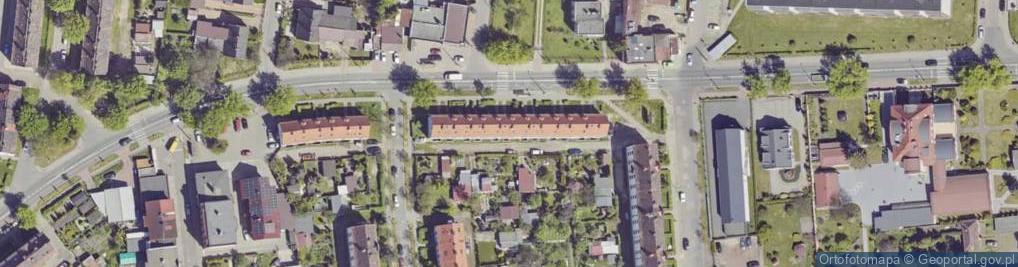 Zdjęcie satelitarne Odrowążów ul.