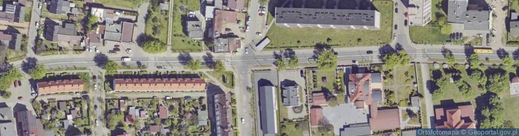 Zdjęcie satelitarne Odrowążów ul.