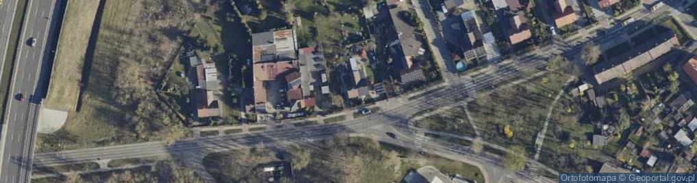 Zdjęcie satelitarne Odrowążów ul.
