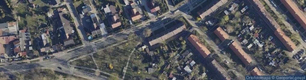 Zdjęcie satelitarne Odrowążów ul.