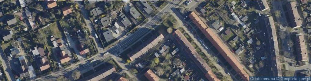 Zdjęcie satelitarne Odrowążów ul.