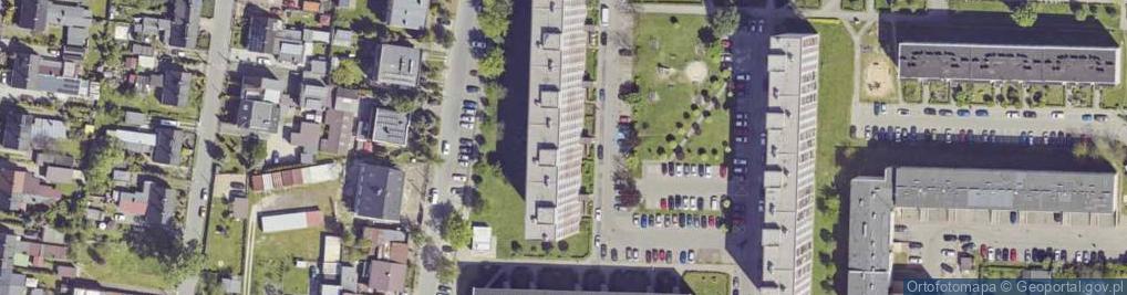 Zdjęcie satelitarne Odrowążów ul.