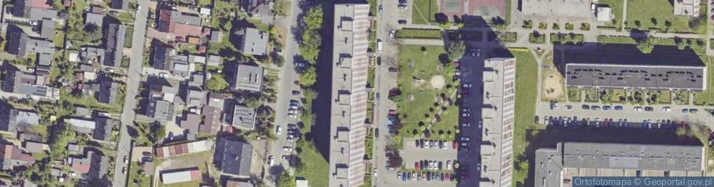 Zdjęcie satelitarne Odrowążów ul.