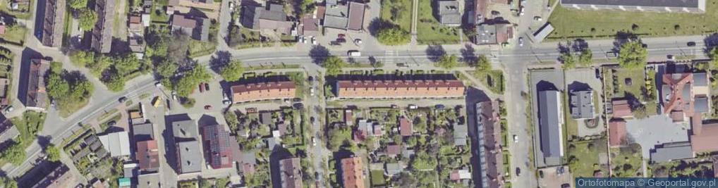 Zdjęcie satelitarne Odrowążów ul.