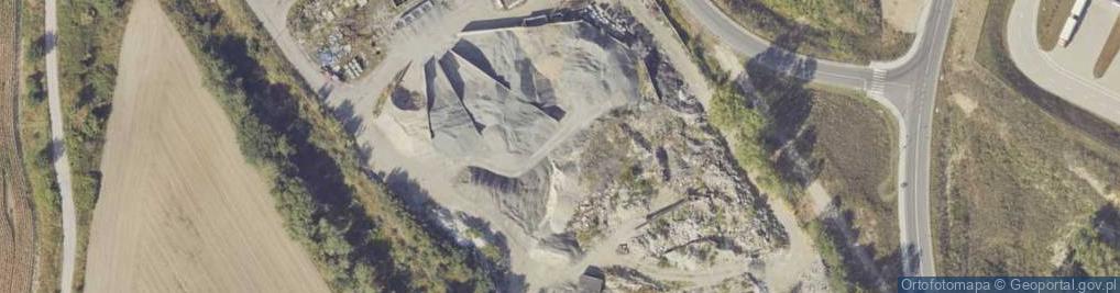 Zdjęcie satelitarne Odlewników ul.