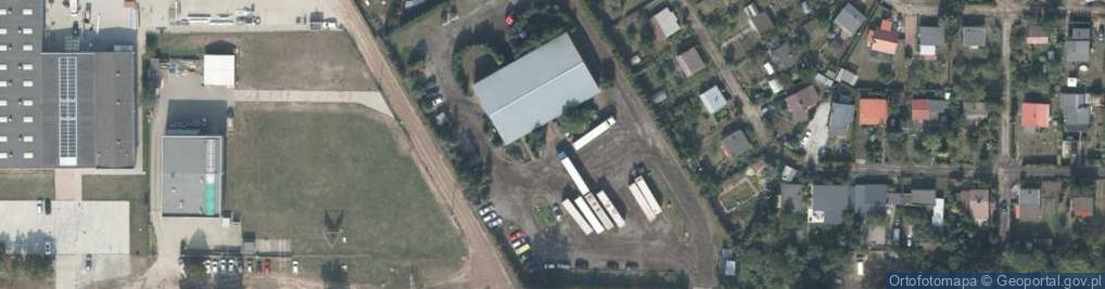 Zdjęcie satelitarne Odrzutowa ul.