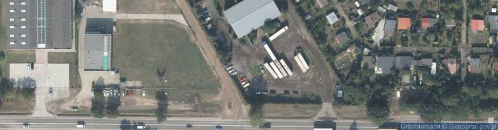 Zdjęcie satelitarne Odrzutowa ul.