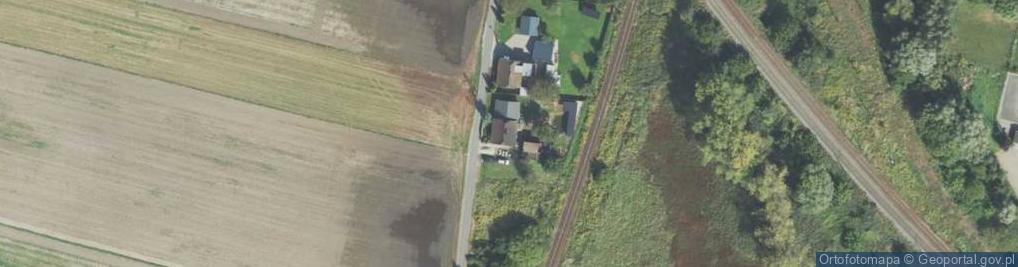 Zdjęcie satelitarne Odrzańska ul.