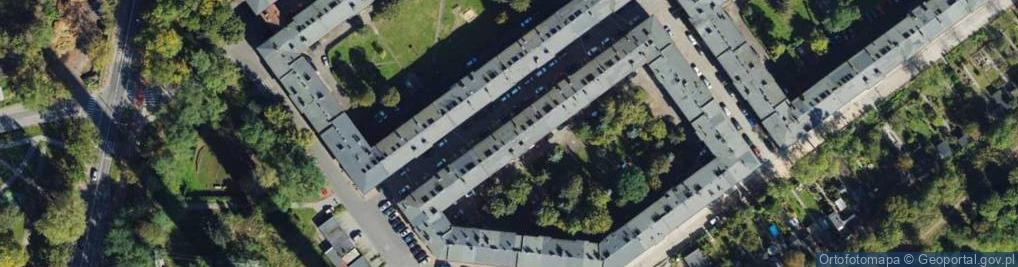 Zdjęcie satelitarne Odrowążów ul.