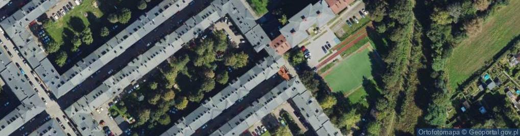 Zdjęcie satelitarne Odrowążów ul.