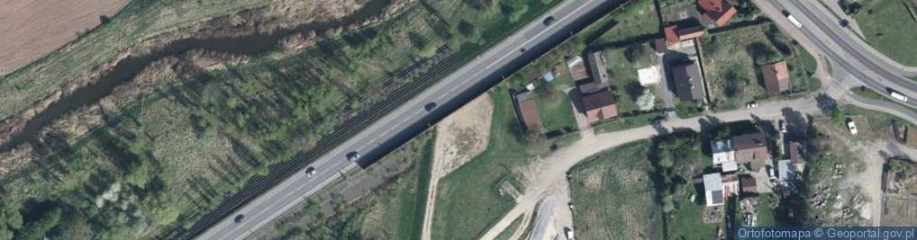 Zdjęcie satelitarne Odrzańska ul.