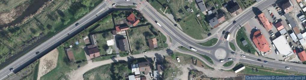 Zdjęcie satelitarne Odrzańska ul.