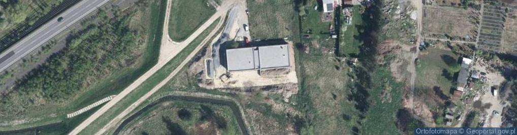 Zdjęcie satelitarne Odrzańska ul.