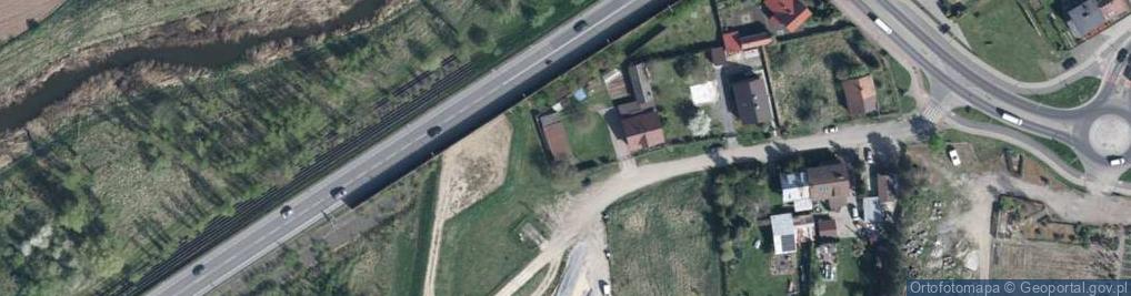 Zdjęcie satelitarne Odrzańska ul.