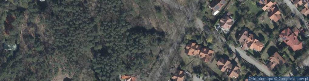 Zdjęcie satelitarne Od Lasu ul.