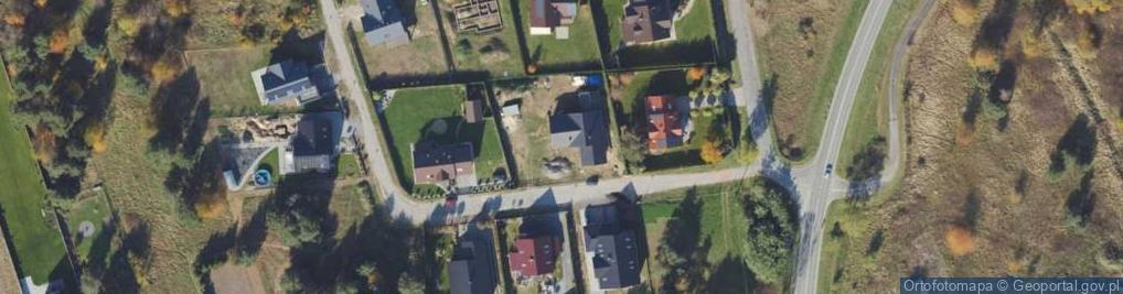Zdjęcie satelitarne Odrowążów ul.