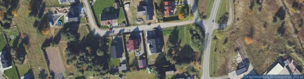 Zdjęcie satelitarne Odrowążów ul.