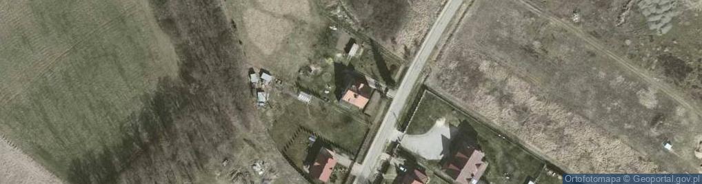 Zdjęcie satelitarne Odrzańska ul.