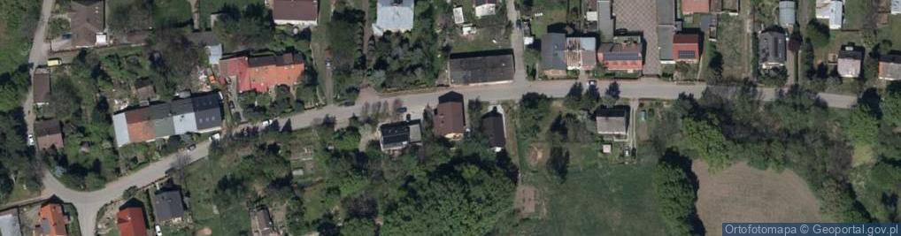 Zdjęcie satelitarne Odrzańska ul.