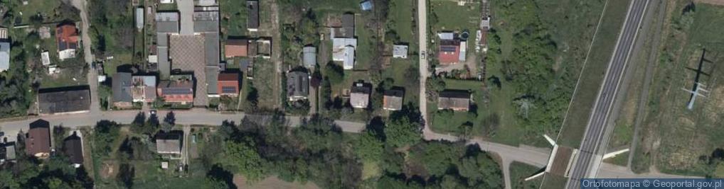 Zdjęcie satelitarne Odrzańska ul.