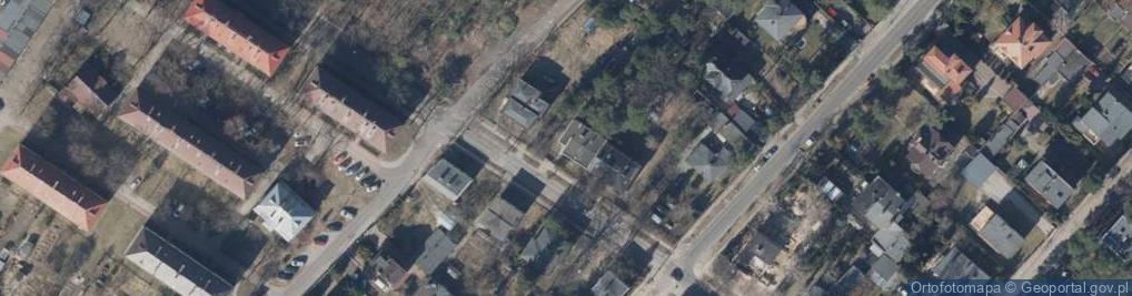 Zdjęcie satelitarne Odrzańska ul.