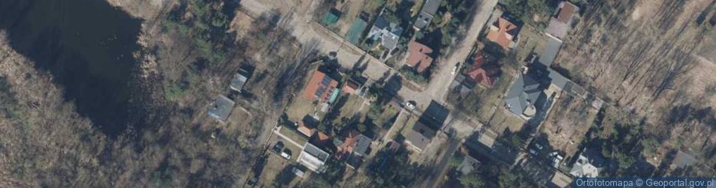Zdjęcie satelitarne Odrzańska ul.