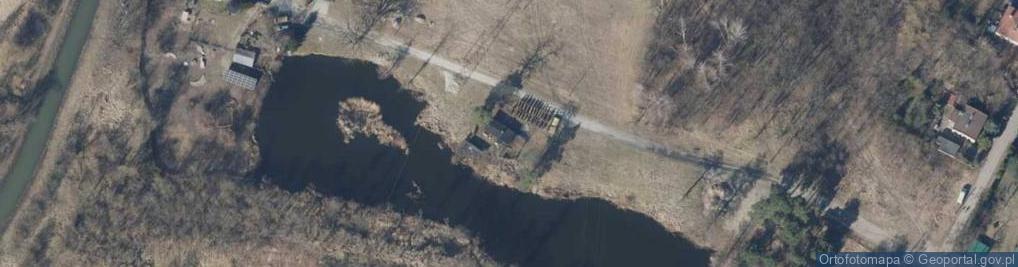 Zdjęcie satelitarne Odrzańska ul.