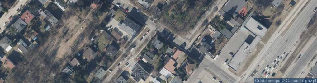 Zdjęcie satelitarne Odrzańska ul.