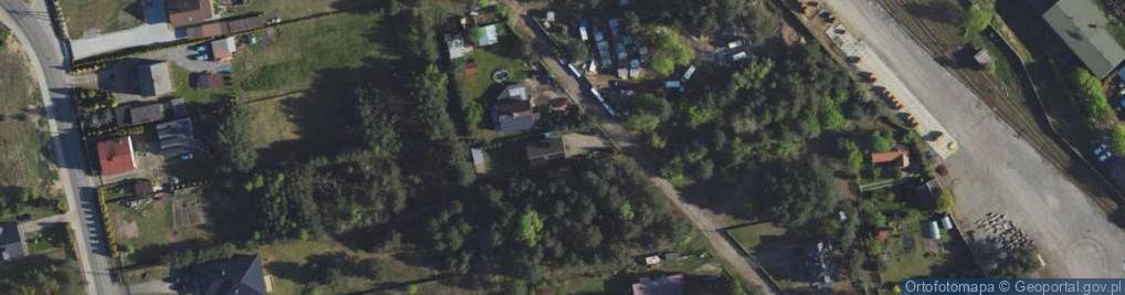Zdjęcie satelitarne Odlewnicza ul.
