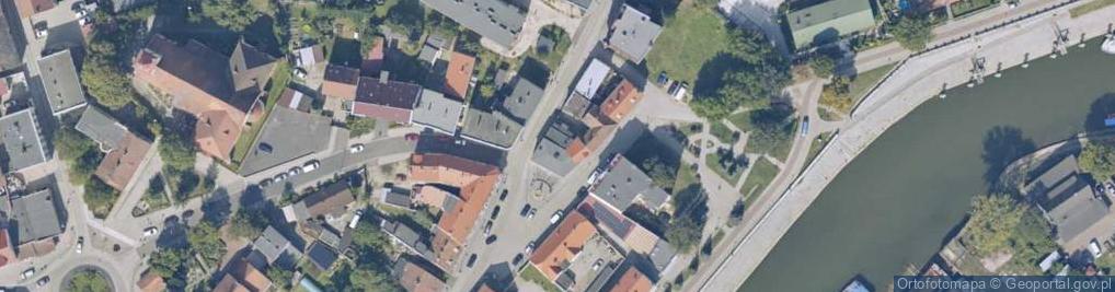Zdjęcie satelitarne Odrzańska ul.