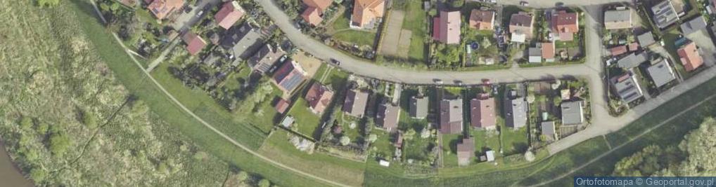 Zdjęcie satelitarne Odrzańska ul.