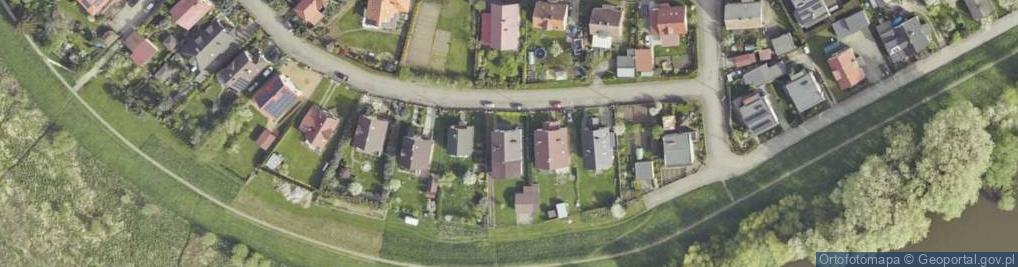 Zdjęcie satelitarne Odrzańska ul.