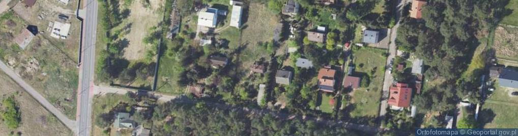 Zdjęcie satelitarne Odległa ul.