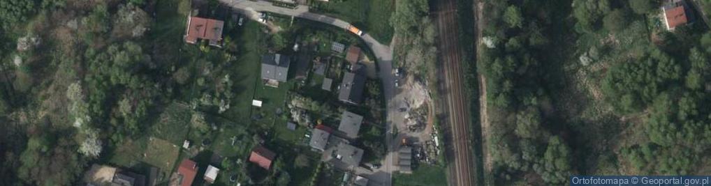 Zdjęcie satelitarne Odległa ul.