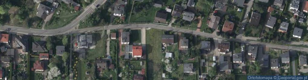 Zdjęcie satelitarne Odległa ul.