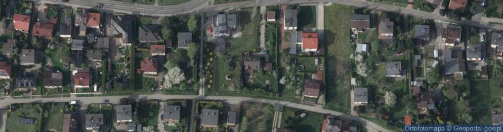 Zdjęcie satelitarne Odległa ul.