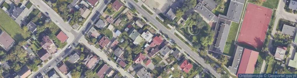 Zdjęcie satelitarne Odrodzenia ul.