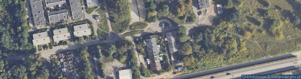 Zdjęcie satelitarne Odlewnicza ul.