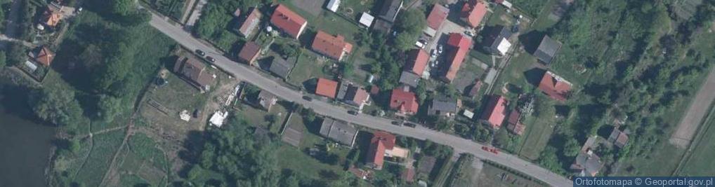 Zdjęcie satelitarne Odrzańska ul.