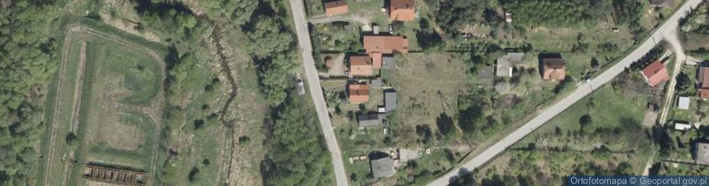 Zdjęcie satelitarne Odludna ul.