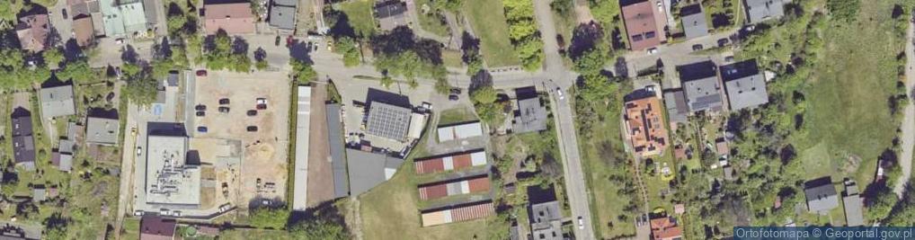 Zdjęcie satelitarne Oddziałów Młodzieży Powstańczej ul.