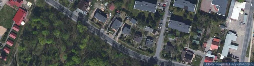 Zdjęcie satelitarne Odrodzonego Wojska Polskiego ul.