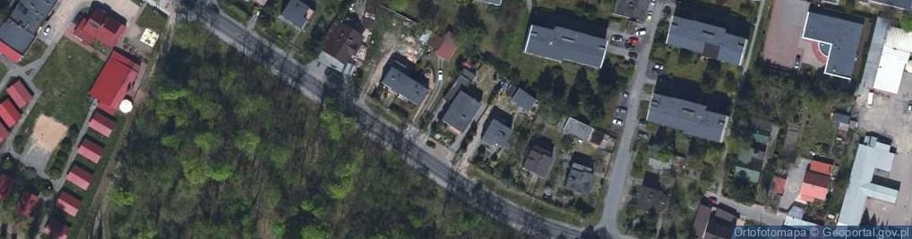 Zdjęcie satelitarne Odrodzonego Wojska Polskiego ul.