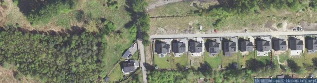 Zdjęcie satelitarne Odkrywki ul.