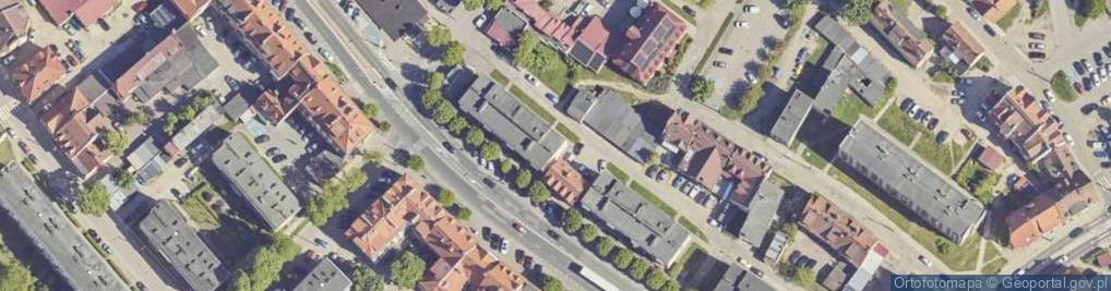 Zdjęcie satelitarne Odrodzenia ul.
