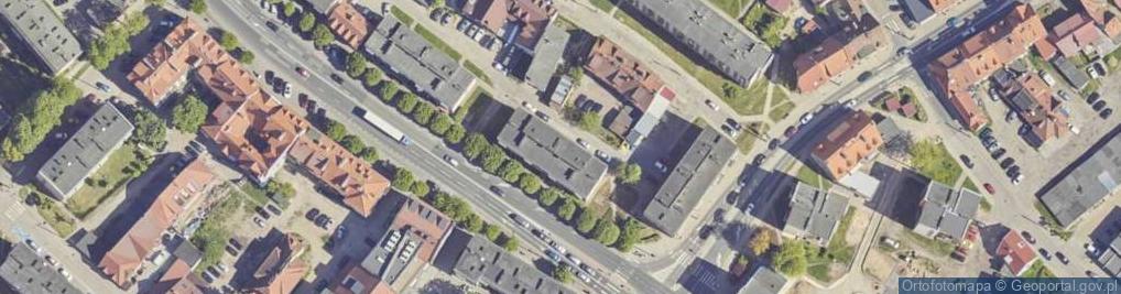 Zdjęcie satelitarne Odrodzenia ul.