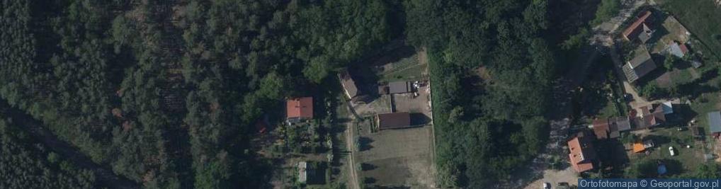 Zdjęcie satelitarne Odrzańska ul.