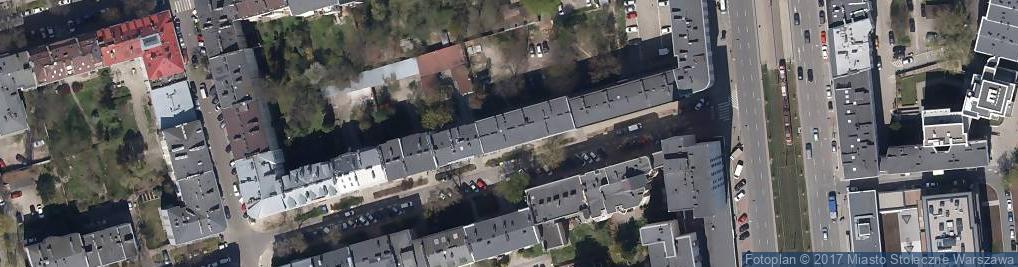 Zdjęcie satelitarne Odolańska ul.